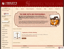 Tablet Screenshot of home-distilling.com